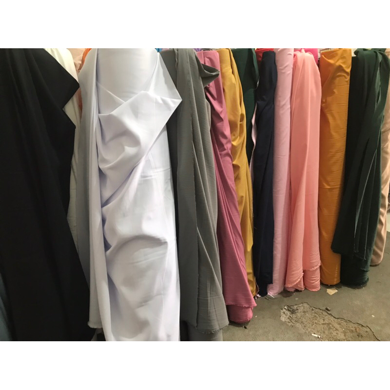 TERMURAH kain microtex polos kualitas premium