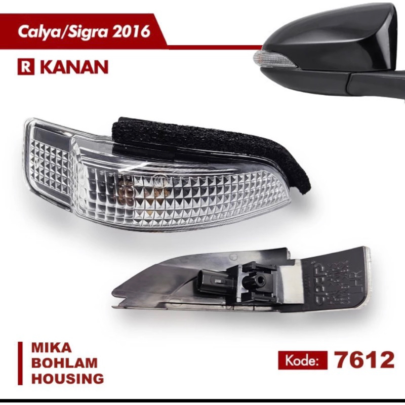 Lampu sein spion sigra/ lampu sein spion calya