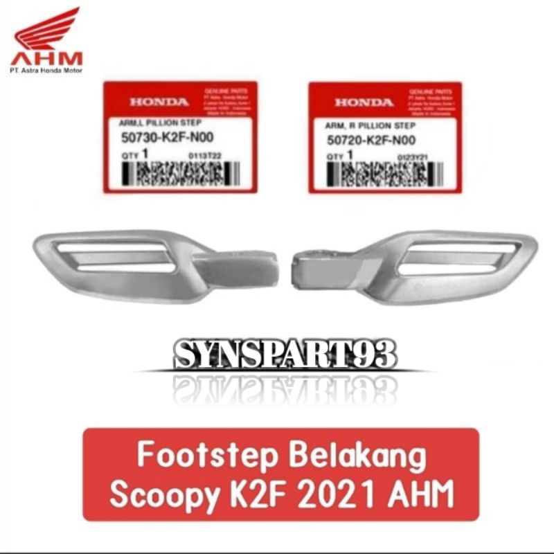 Footstep Scoopy New K2F Kanan Kiri original honda