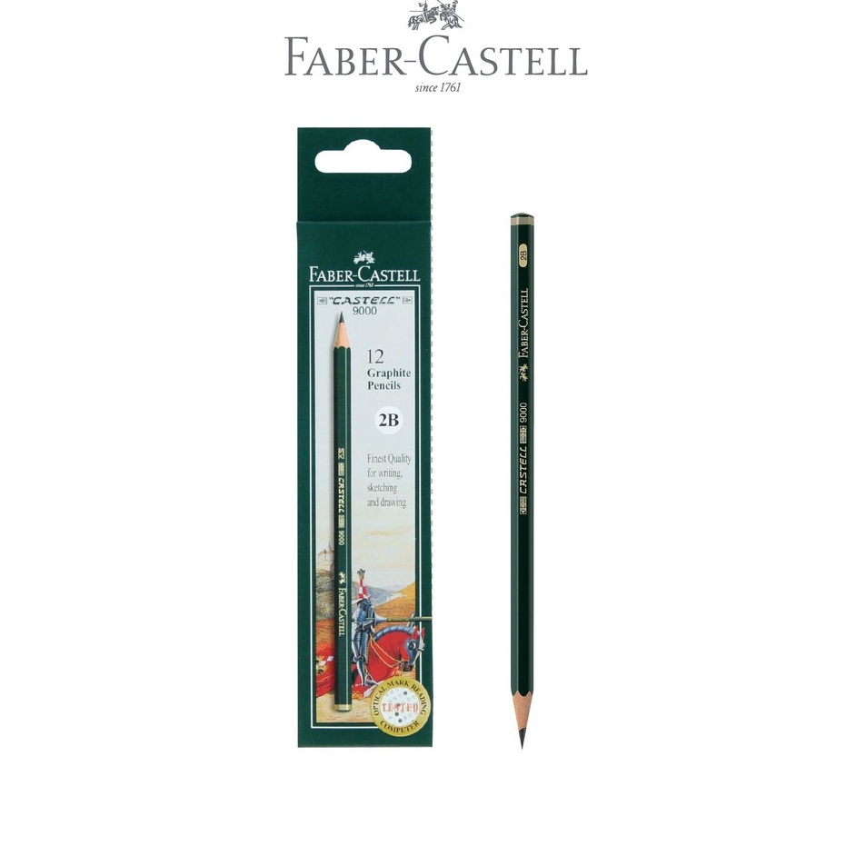 

FaberCastell Pensil Ujian 2B Castell 9