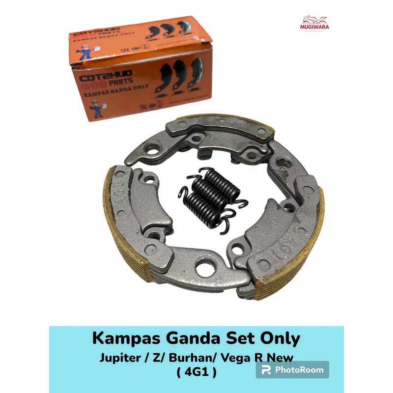 Kampas kopling ganda otomatis set only JUPITER,JUPITER Z,JUPITER Z BURHAN,VEGA R NEW