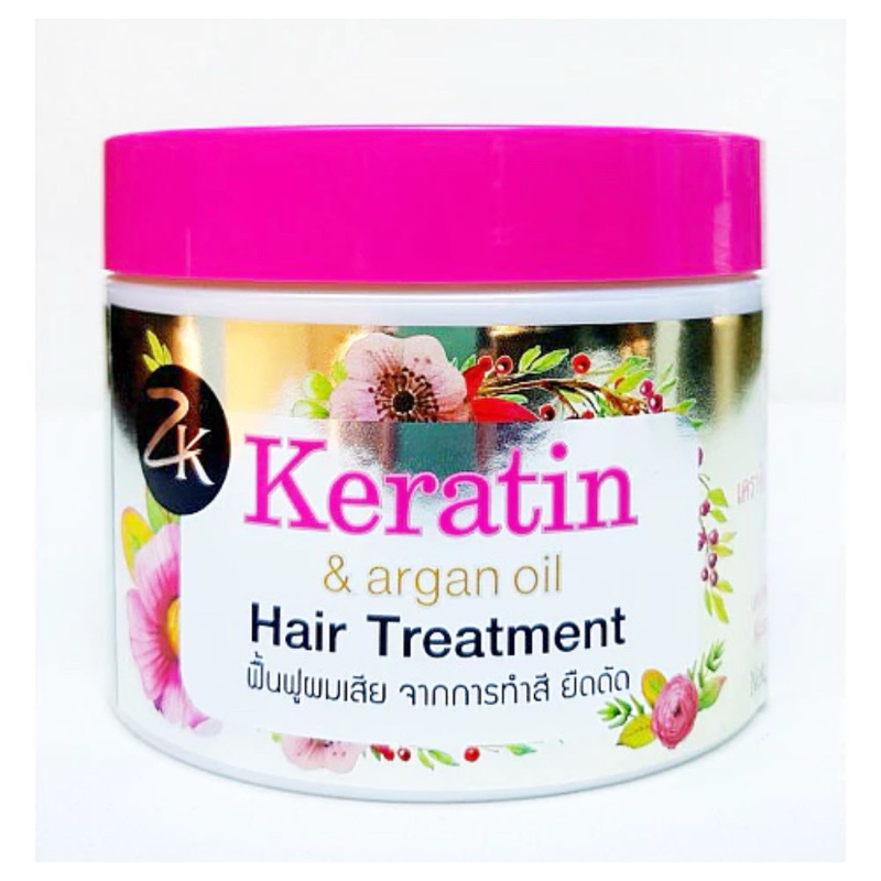 Masker Rambut Keratin & Argan Oil ZK Zilkopf Ori Thailand