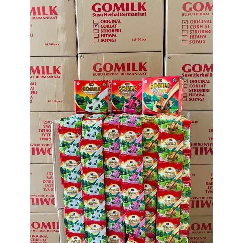 

GOMILK SUSU KAMBING PLUS HERBAL RENCENGAN ISI 10 SACHET