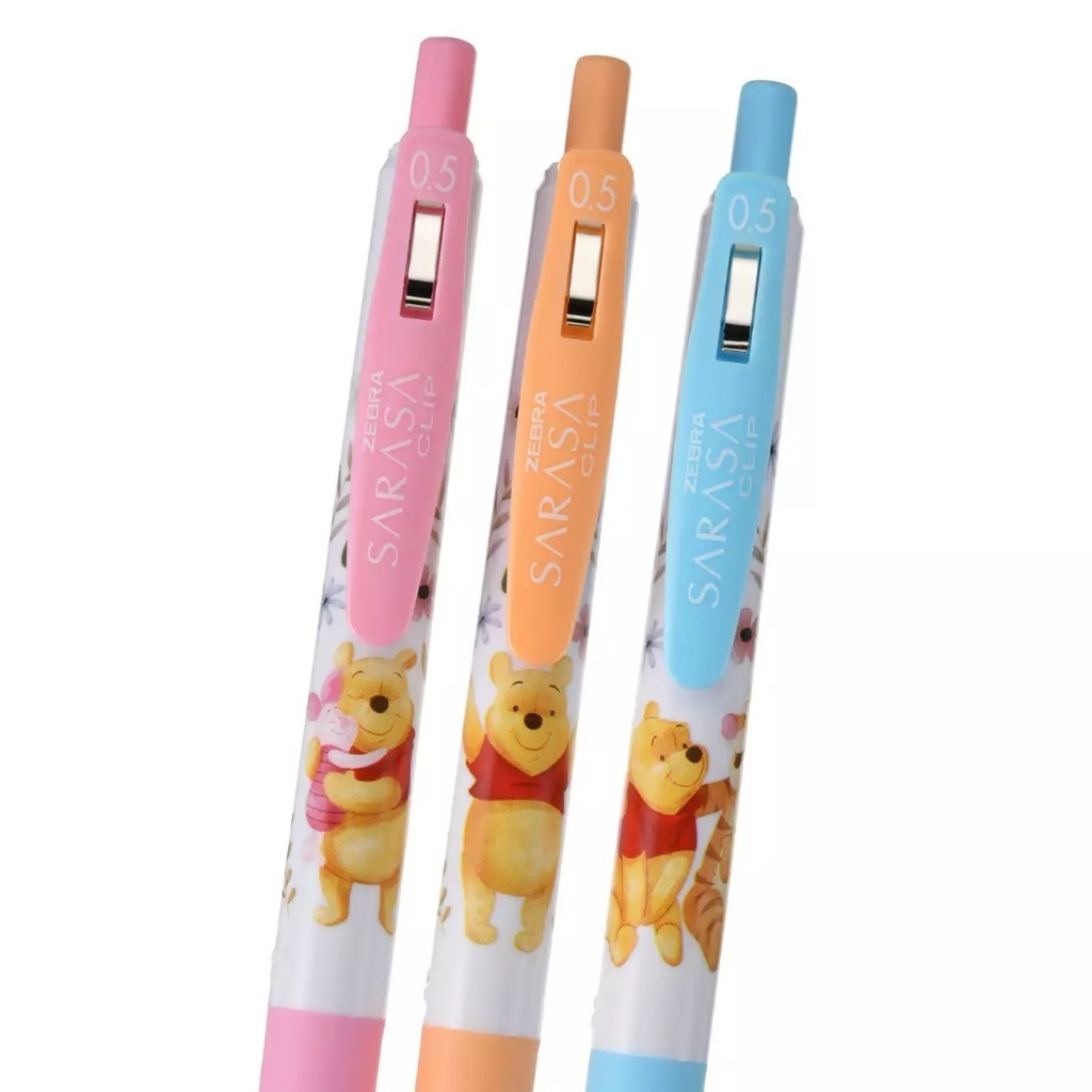 

Zebra Sarasa Disney Winnie the Pooh Piglet Tigger Countryside Disney Store Exclusive 0.5mm Gel Ink Pen Limited Edition