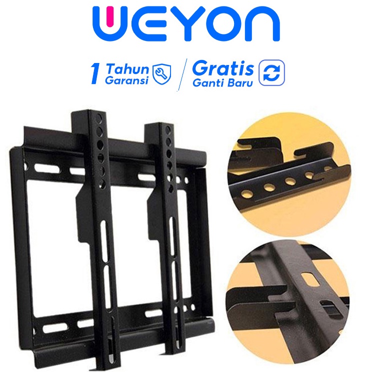 Kirim Sekarang Weyon Bracket TV Dudukan LCD LED TV Yang Dapat Disesuaikan19 inch43 inch
