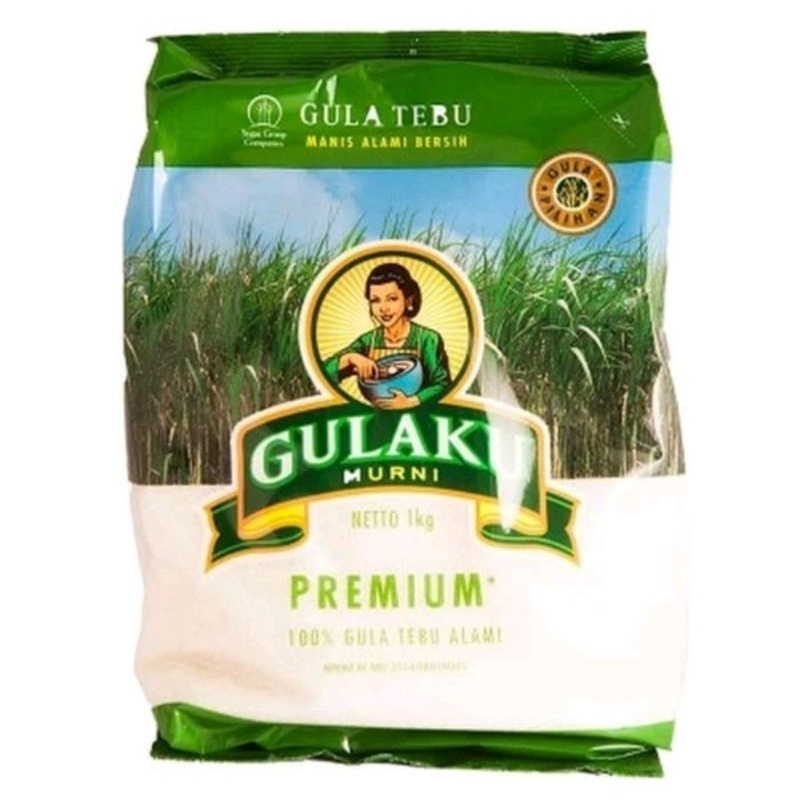 

Gula Pasir Gulaku Tebu Premium | Kuning Berat 1kg