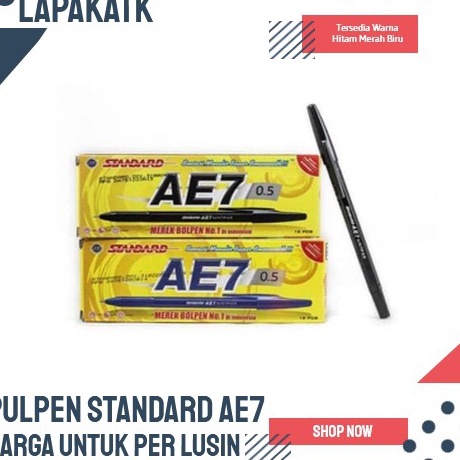 

Murah Banget Pulpen Standard Ae7 Pen Standart Ae7 1PAK