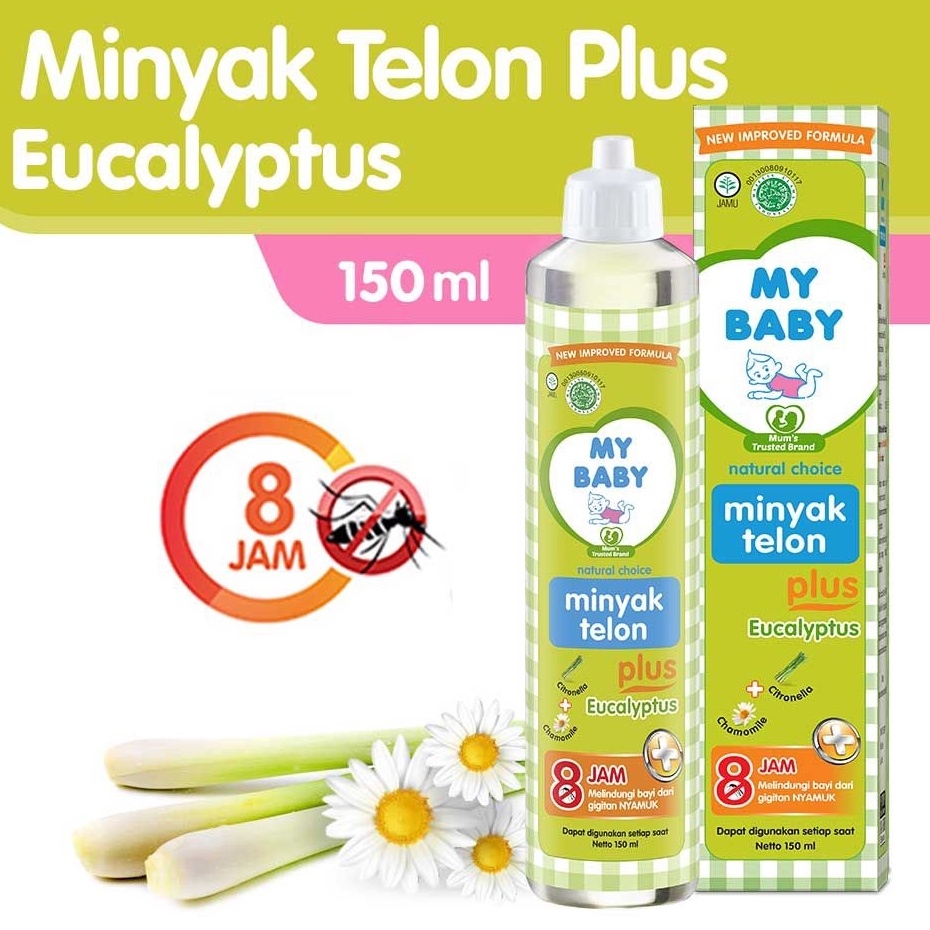 

MY BABY MINYAK TELON PLUS EUCALYPTUS 8 JAM 15ML