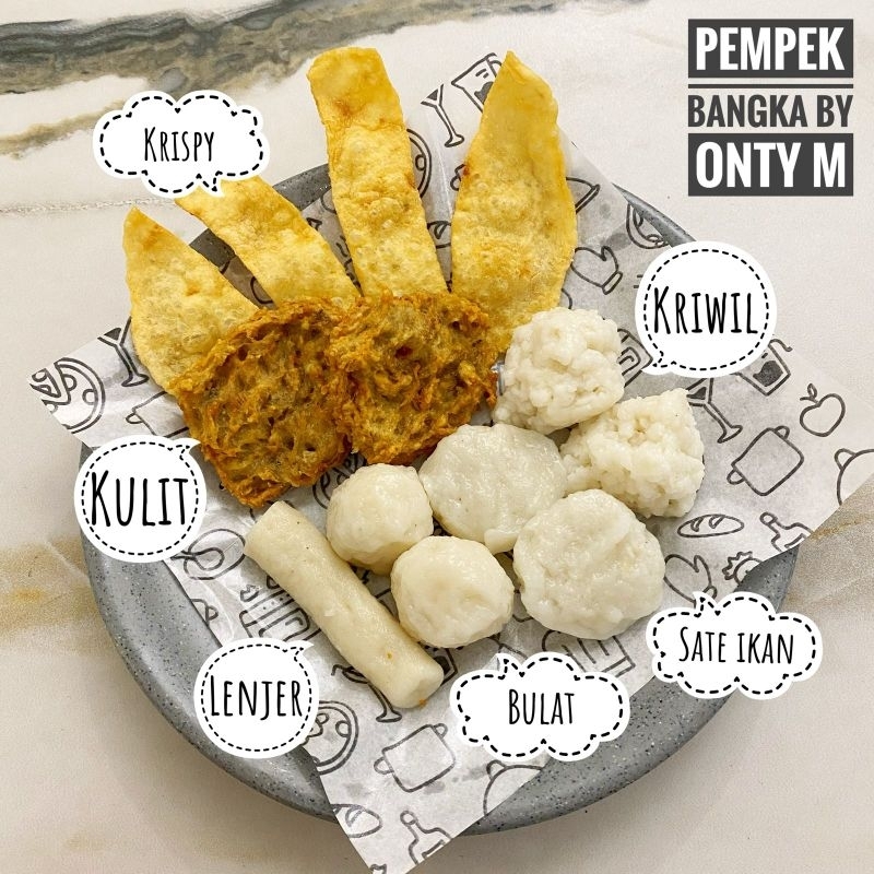 

( 10pc ) PROMO PEMPEK BANGKA mix 10pc