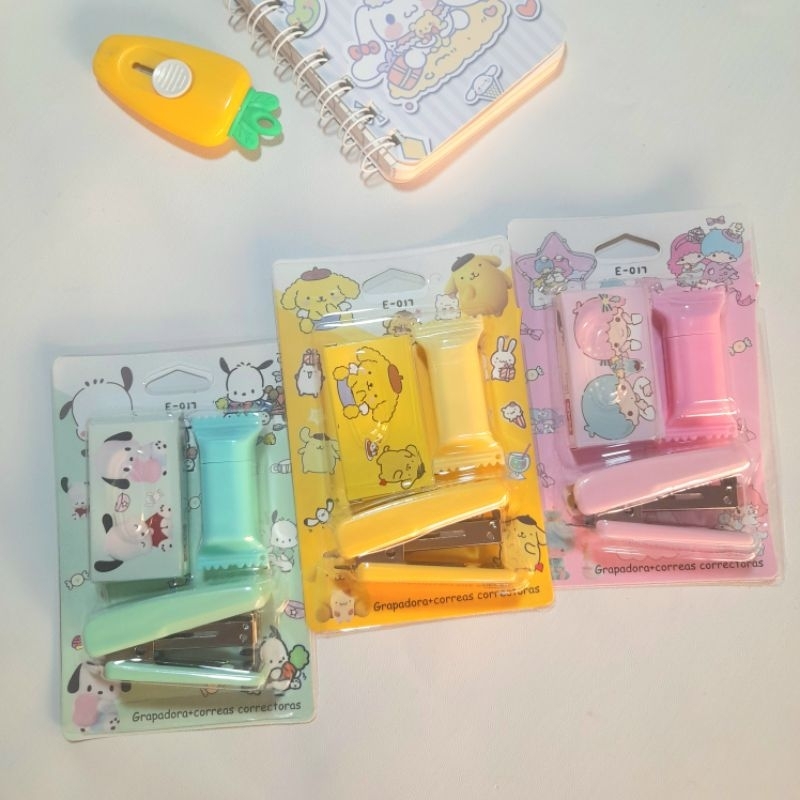 

Set staples Mini/Straples Kecil/Steples Mini Sanrio