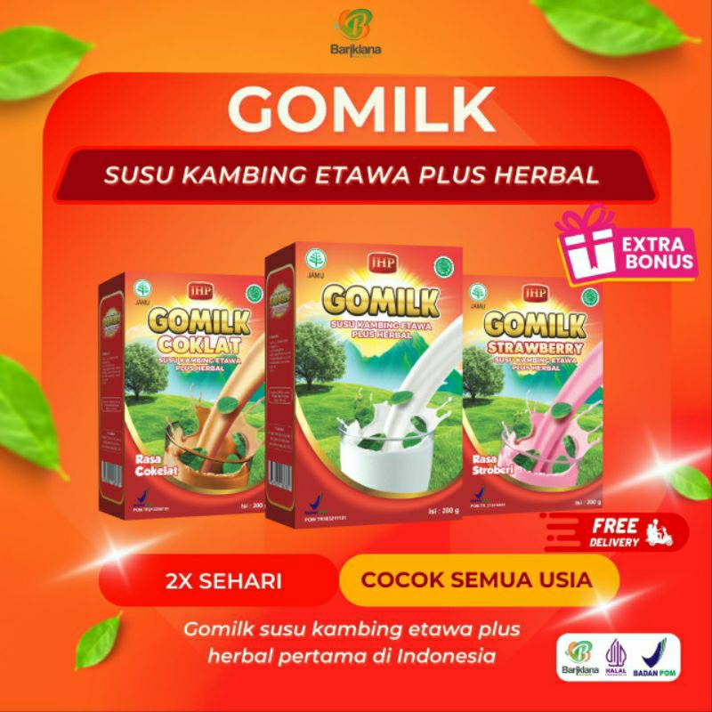

GOMILK SUSU ETAWA EKSTRA DAUN KELOR