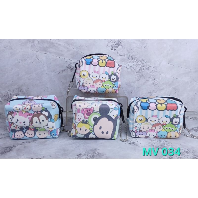 Dompet koin motif Tsum Tsum