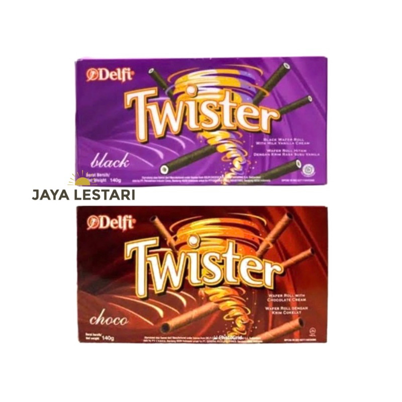 

Delfi Twister Wafer Roll (2 Varian Rasa) (120g)