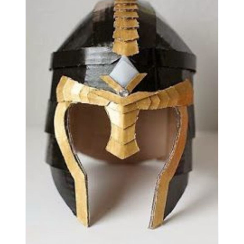 

costum karnaval romawi 125 kardus helm