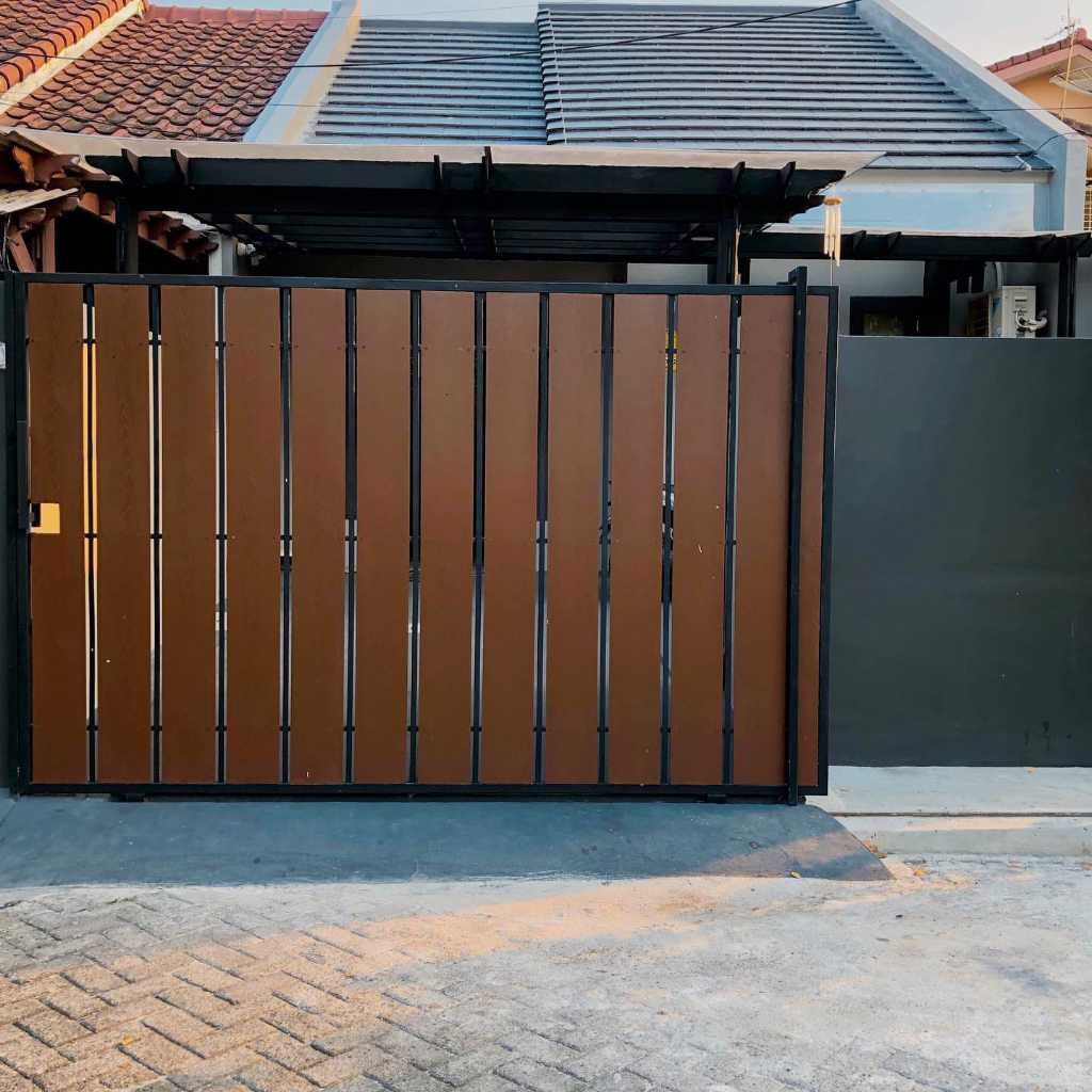 pagar conwood minimalis sidoarjo