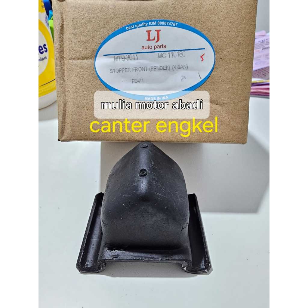 Karet bantalan per stopper depan canter engkel ps110