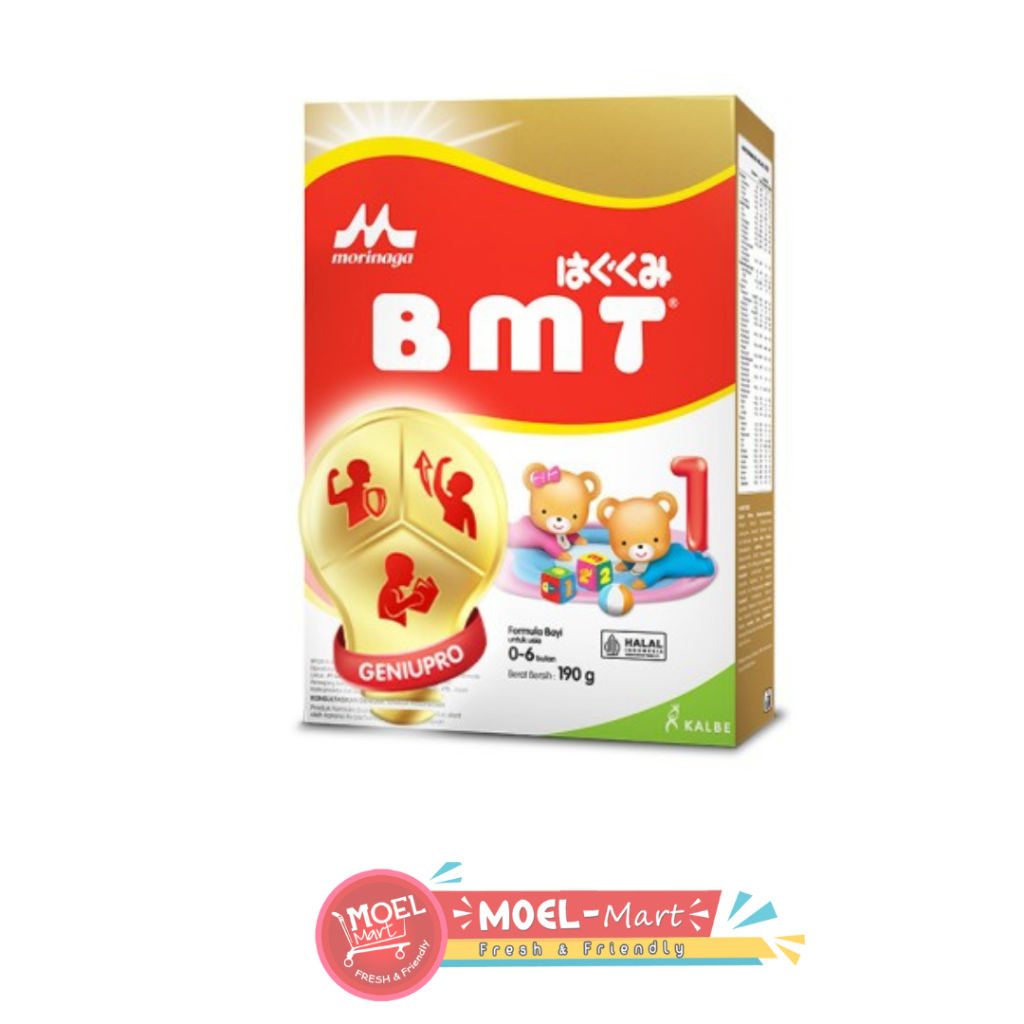 MORINAGA BMT 0-6 Bulan  190gr