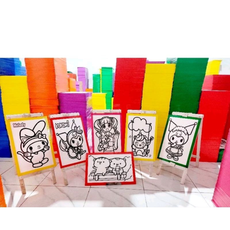 

sterofoam lukis isi 30