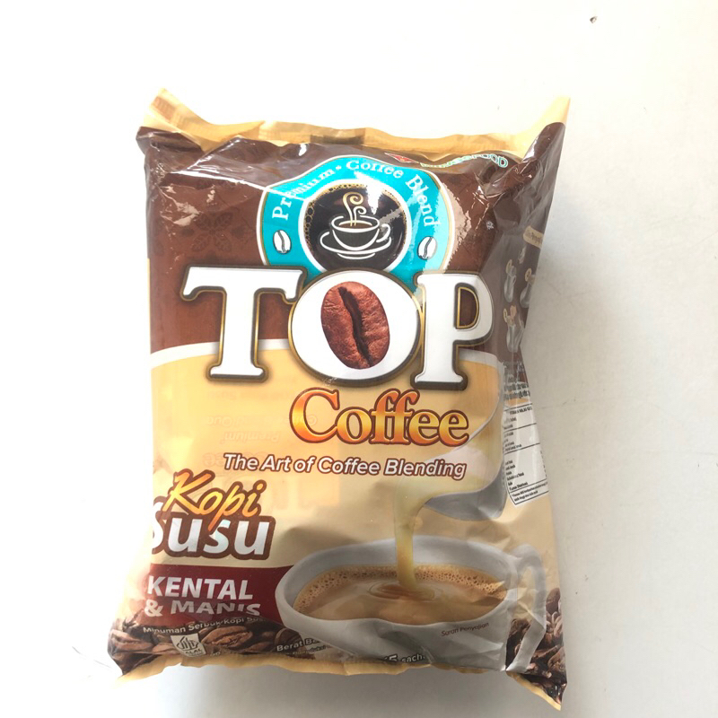 

Top Coffee Kental Manis 12 sachet per renteng