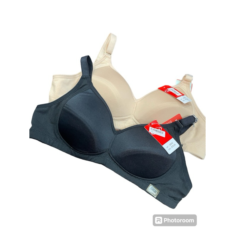 BH Sorex 02018 | Sorex Bra Berpori Busa Tanpa Kawat Full Cup Setara Cup B-C Kait Kancing 3 - Siakgro