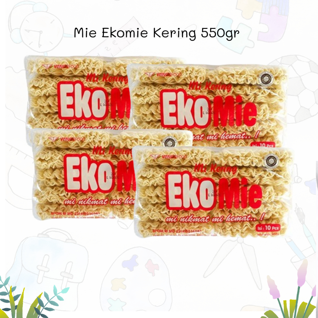 

Ekomie 550gr Mie Kering (1PACK)