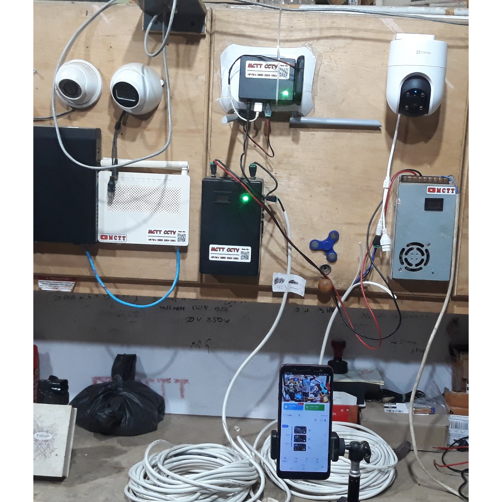 Auto BACKUP CENTRAL MINI UPS KHUSUS CCTV WIRELESS CAM PTZ | ANTI MATI LAMPU ANTI JEDA | GARANSI 6 BU