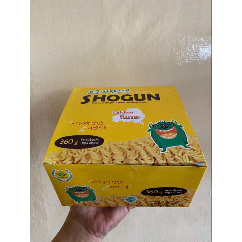 

[MEDAN] SNACK / MAKANAN RINGAN SHOGUN CHICKEN FLAVOR