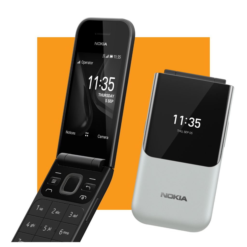 X61_ Hp Nokia 2720 Flip 2019 Lipat Ponsel Murah