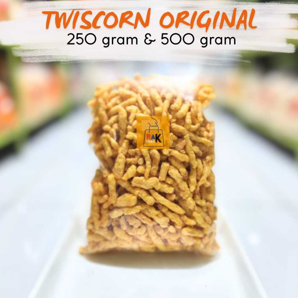 

TWISCORN ORIGINAL & BALADO 250gr & 500gr | Snack Murah Kemasan Ekonomis