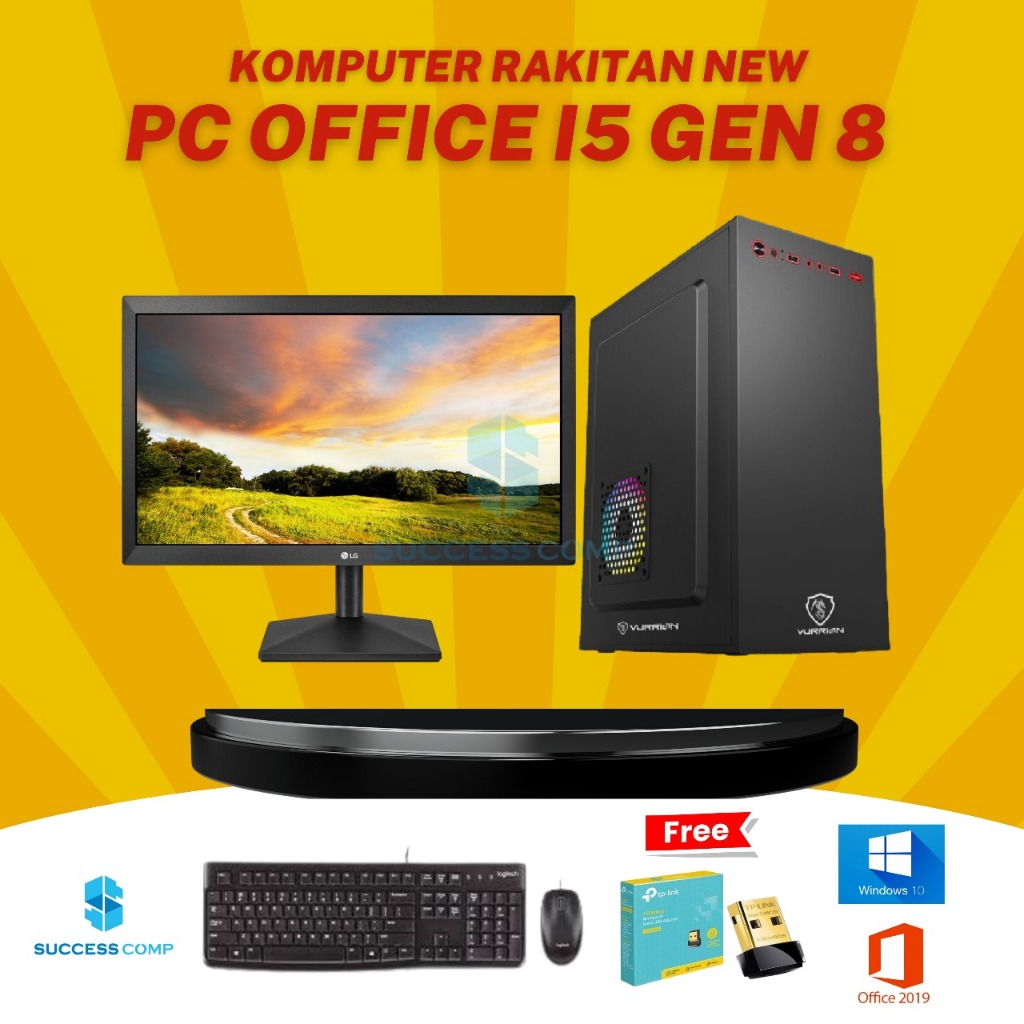 Komputer / PC Rakitan Intel Core i5 8400 Gen 8