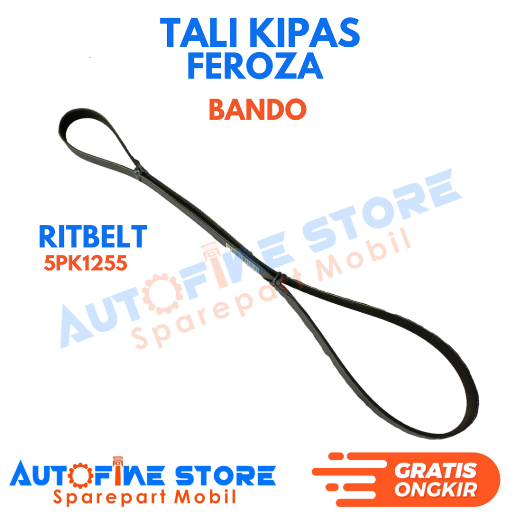 Tali Kipas Ritbelt 5PK1255 Bando Feroza