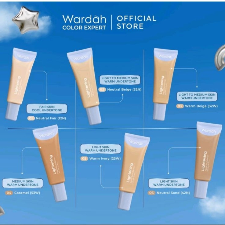 WARDAH LIQUID FOUNDATION [SACHET] | 6ml