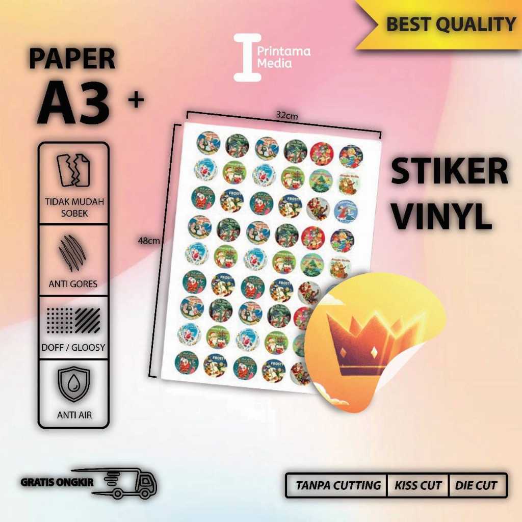 

Cetak Stiker Vinyl / Cetak Label Kemasan / Cetak Stiker Kemasan
