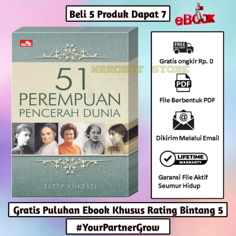 

[E078] 51 PEREMPUAN PENCERAH DUNIA | BEST SELLER