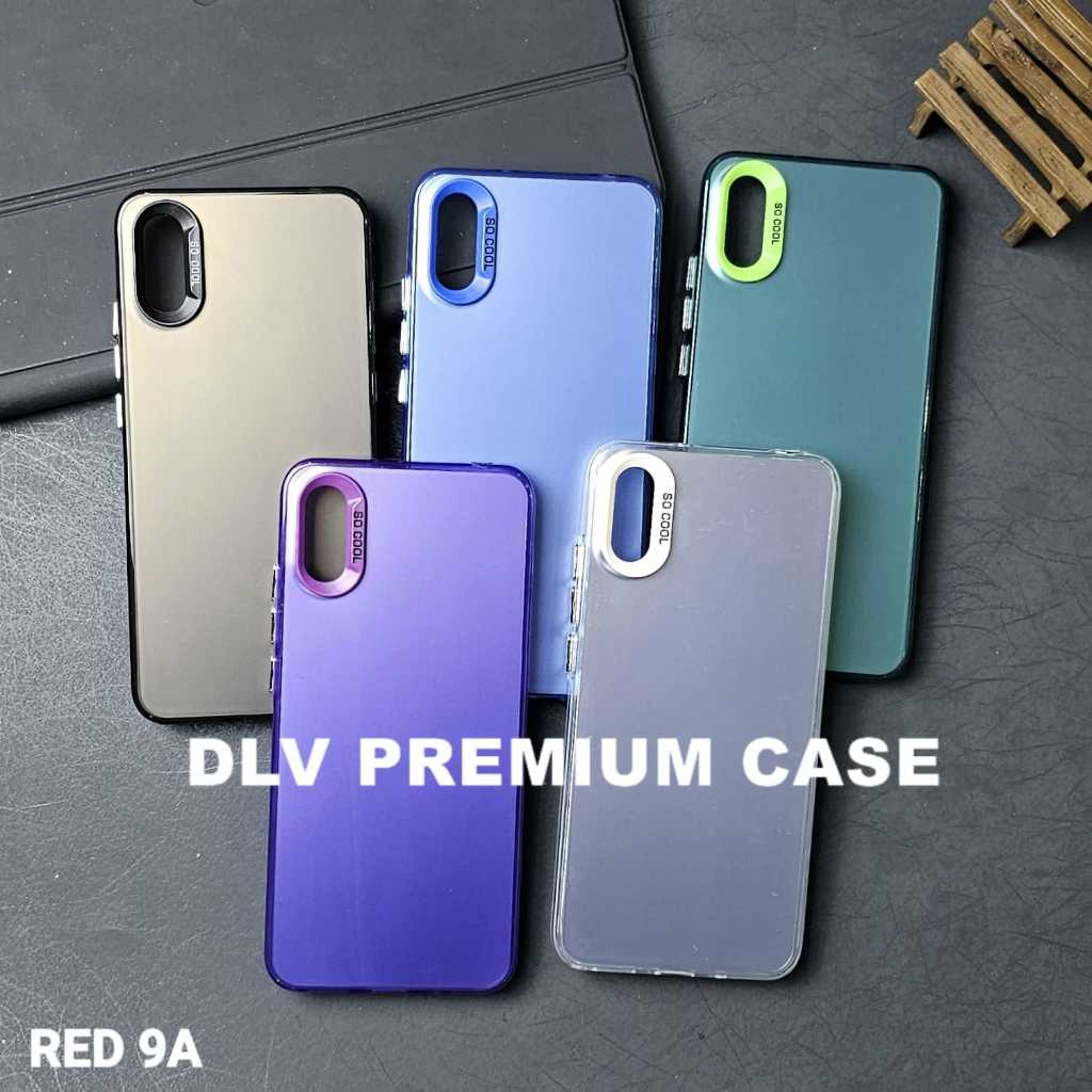 REDMI 9A CASE IMD HYBRID PLATE HOLOGRAM CASE SOCOOL REDMI 9A