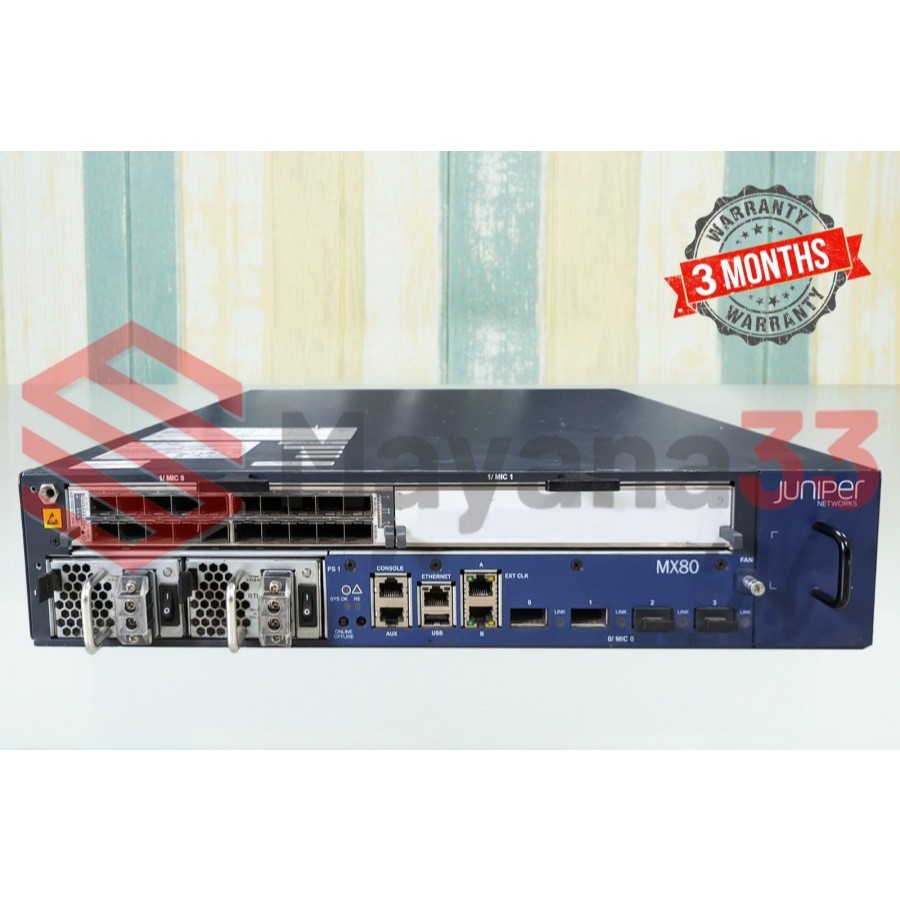 Juniper Networks MX80 Series Router MX80 bukan MX40 MX104 MX204 MX240 ASR 9001