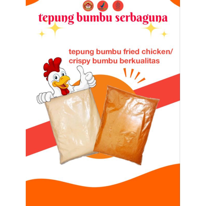 

tepung bumbu serbaguna friend chicken/crispy berkualitas 1kg