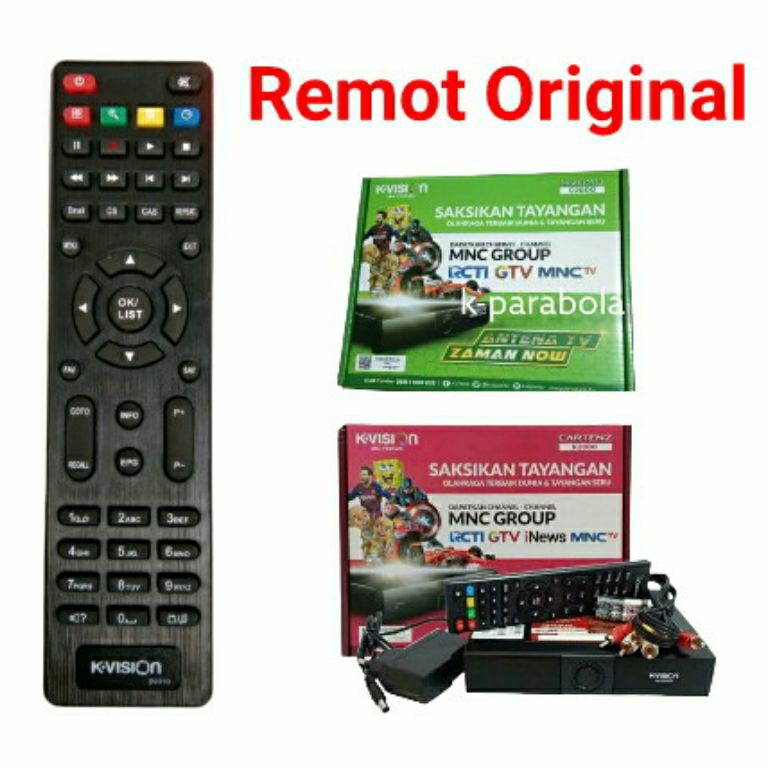 KODE P37W Remote KVision Original Bromo C2 Cartenz K2