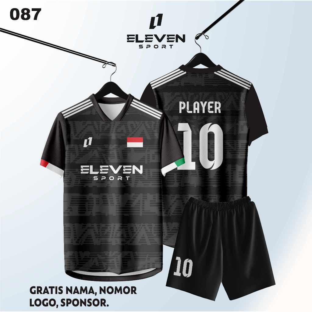 Jersey Futsal / Bola Custom Full Printing Bisa Satuan 87