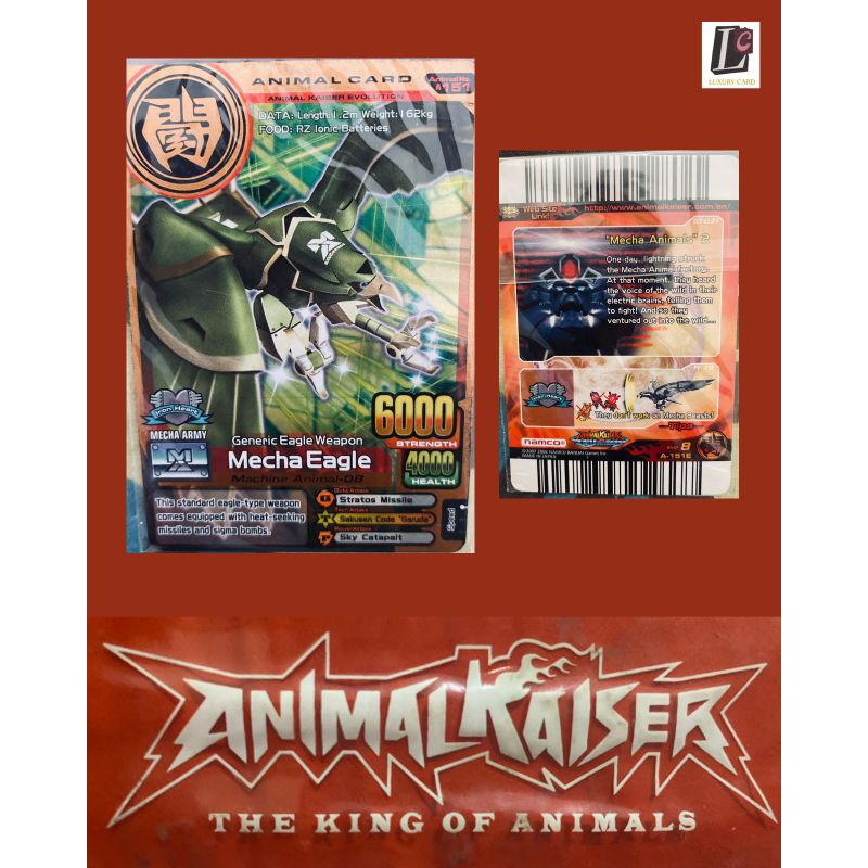 PROMO MECHA EAGLE ORIGINAL MESIN 100% PROMO ANIMAL KAISER MECHA EAGLE BRONZE RARE ORIGINAL |BANDAI N