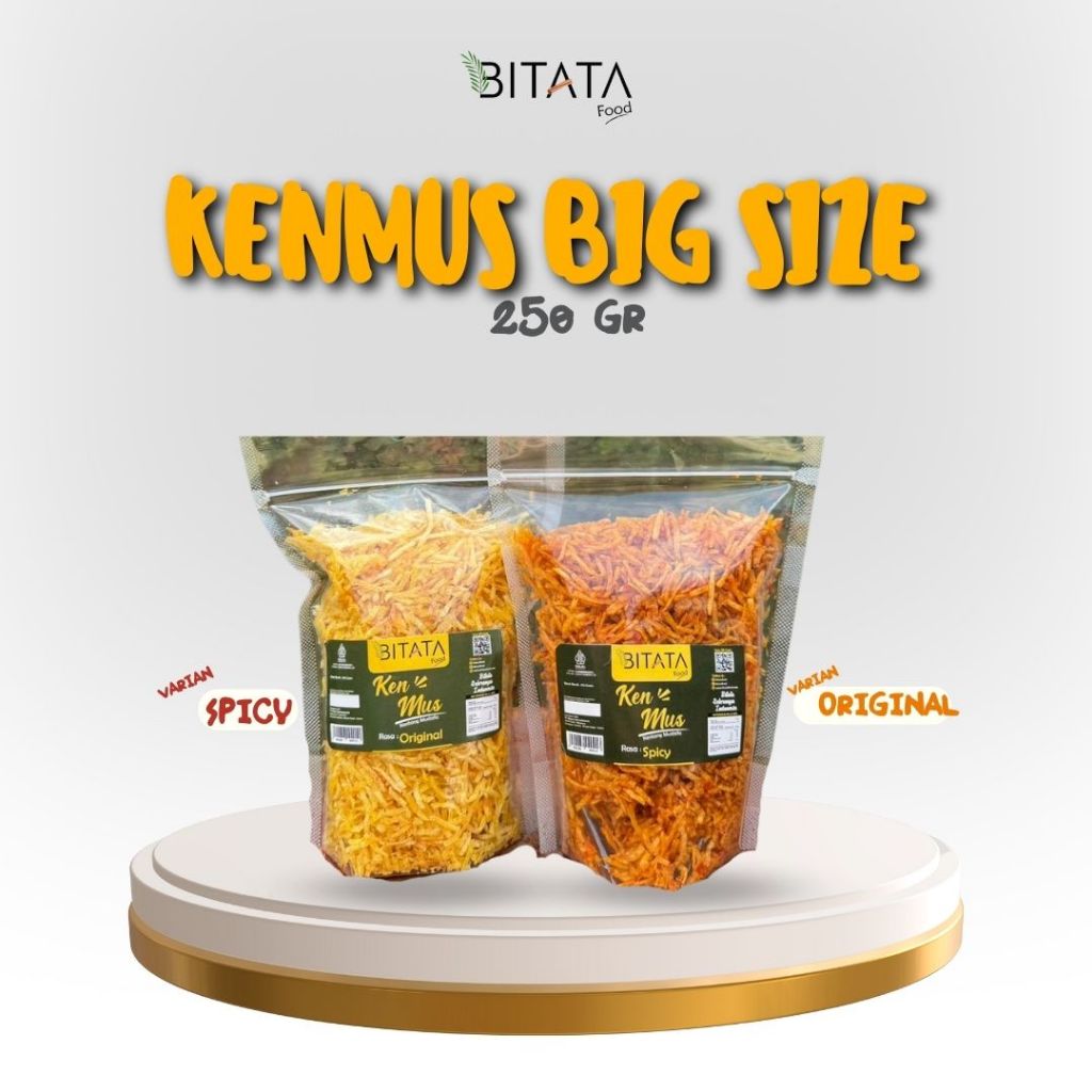 

BITATA Kenmus Kentang Mustafa Big Size 250 gr