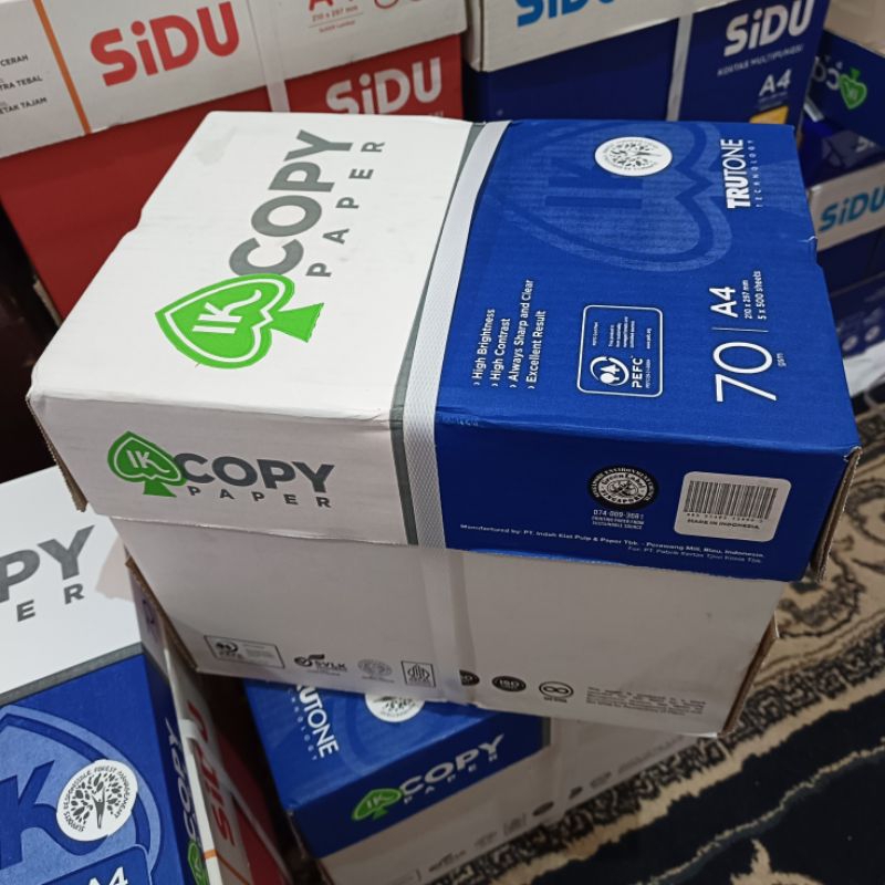 

Kertas HVS A4 70 Gram IK Copy Paper 500 Lembar