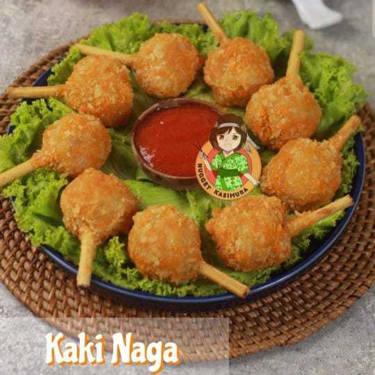 

Lauk Cemilan Bento Kaki Naga Spesial isi 10 ala Hokben