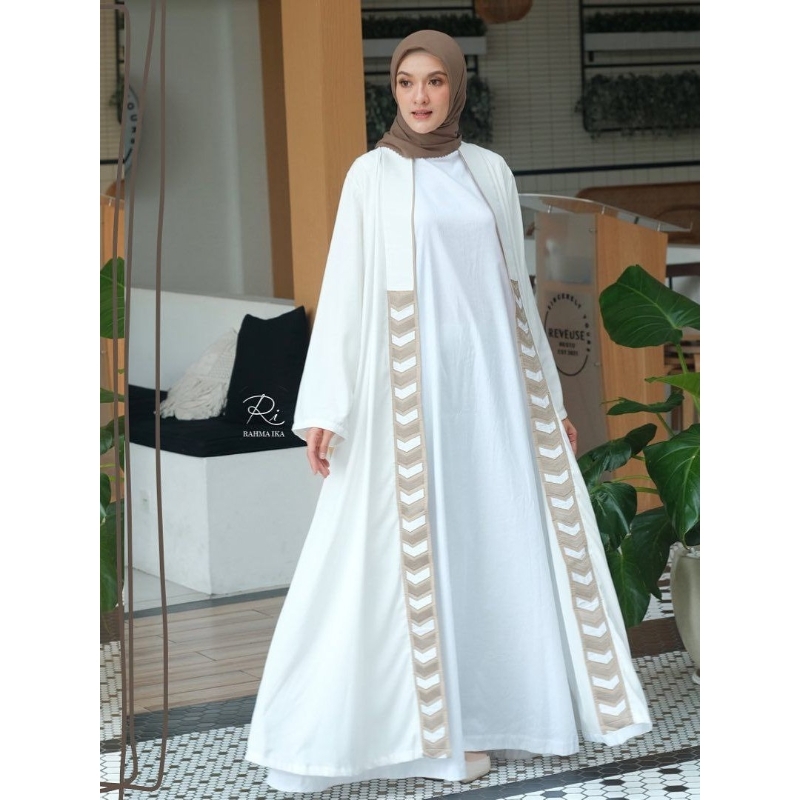 GAMIS PUTIH SERIES UMROH | INGGIT SERIES UMROH BY Rahma Ika |