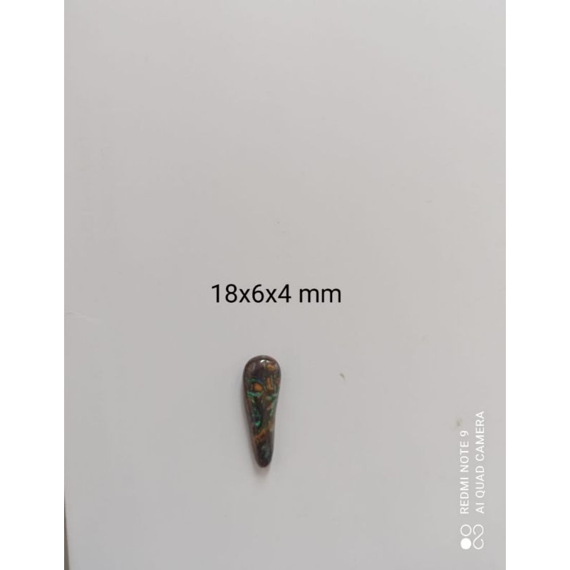 Natural Black Opal