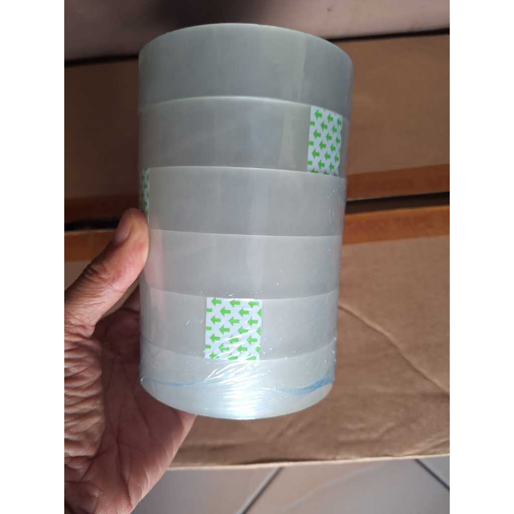 

Lakban Bening 24 mm 72 yard per satuan 1 pcs