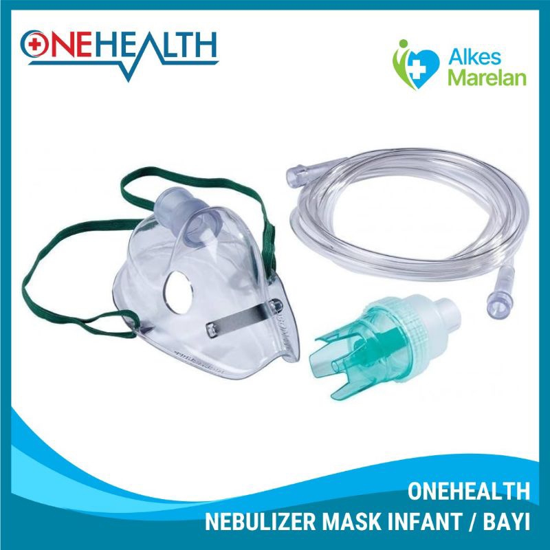 ONEHEALTH - Nebulizer Mask infant / Bayi / Masker Nebulizer Bayi Onehealth