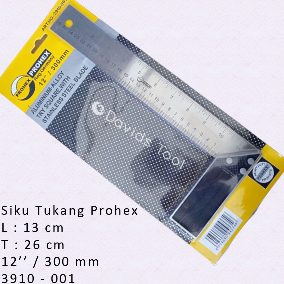 

KODE M48X Penggaris Siku Tukang 3 Cm Prohex