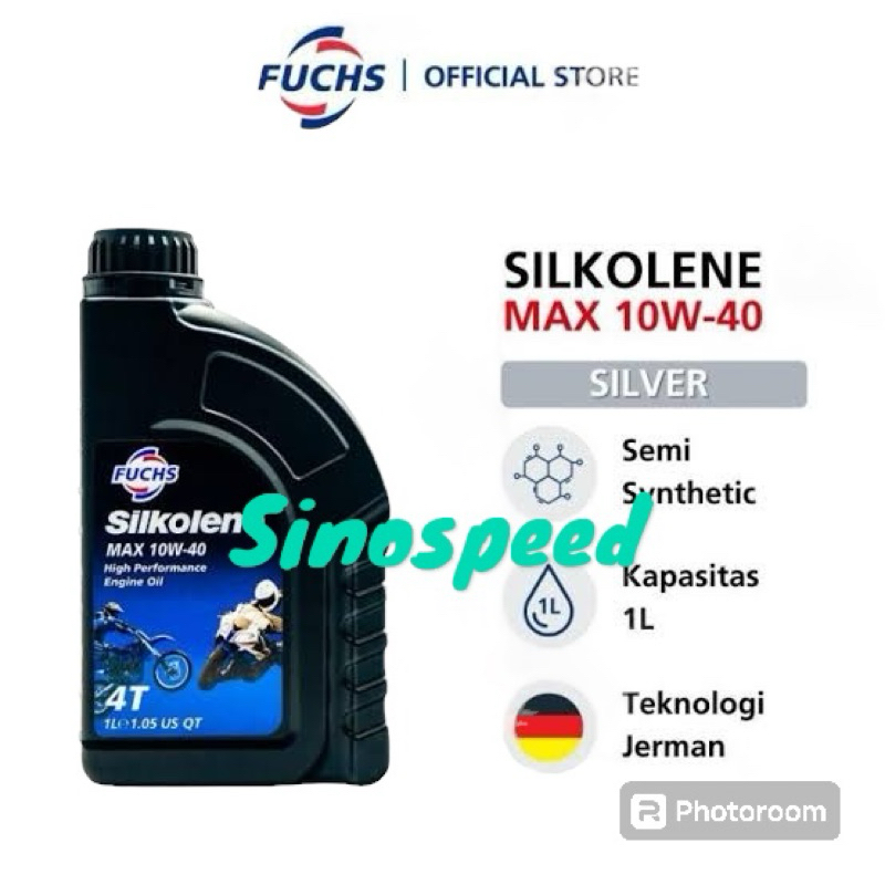 Oli Fuchs Silkolene Max 10w-40 1L