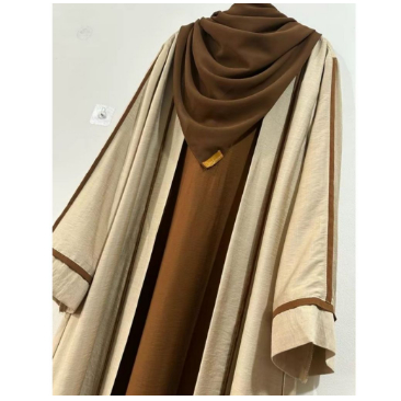 Terbaru Gratis Ongkir Abaya Turkey Syar'I Free Pasmina / Gamis Syari / Zehra Abaya Turkey Abaya Set